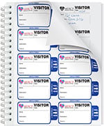 TAB-Expiring Visitor Badge Sign-In Book