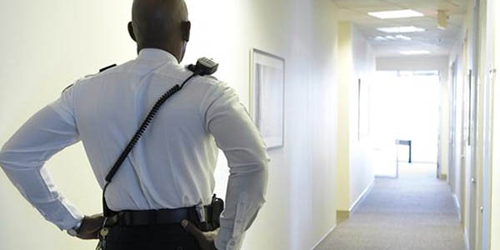 Security director in an office building; facility security; physical security systems; safety