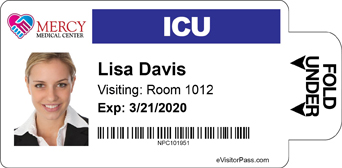 Visitor Badge - ICU Department