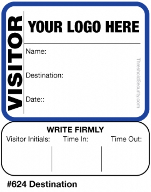 Custom Extra Small Sign-Out Badges (240 badges)
